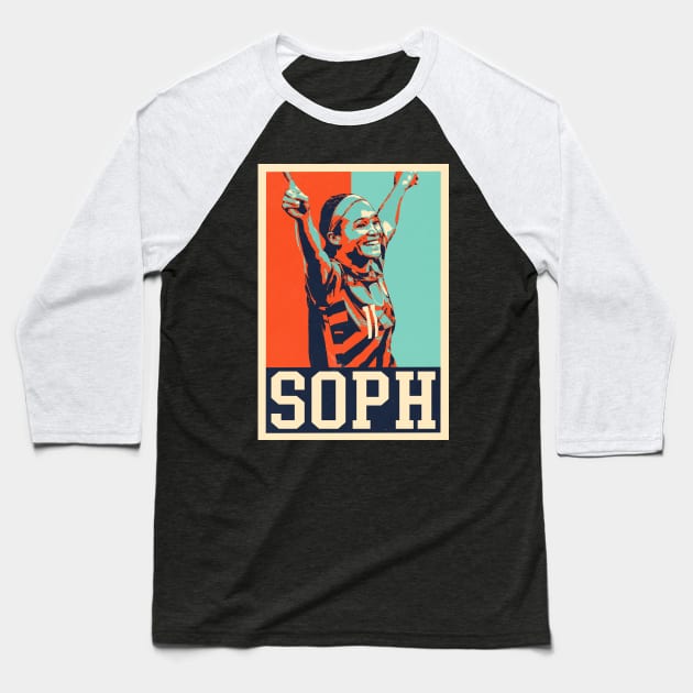 sophia smith alex morgan Baseball T-Shirt by RichyTor